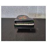 Vtg Asian-Inspired Baby Grand Piano Trinket Box