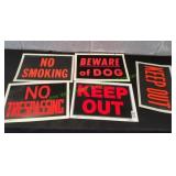 (5) Property Signs