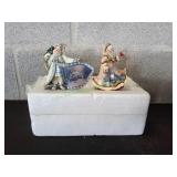 (2) Ashton Drake Heirloom Ornaments Santa Claus