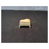 Vtg Mini Grand Piano Pin Cushion