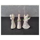(3) Vtg Mikasa Holy Night Nativity Angel