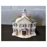 1992 Ceramic Christmas Village Courthouse