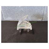 Vtg Shannon Crystal Grand Piano Figurine