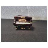 Vtg Kings Musical Grand Piano Jewelry Box