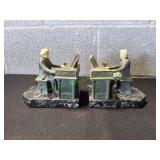 Vtg JB Hirsch Beethoven at the Piano Bookends