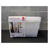 Iris Buckle-Up Storage Set, 4pk