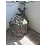 Decorative Garden Koala Bear Statue Water