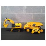 CAT Massive Mover RC Steel Dump Truck & Excavator