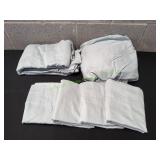 Pure Earth Organic 300 Count 6pc Sheet Set, Gray