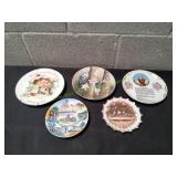 (5) Vtg Decorative Plates