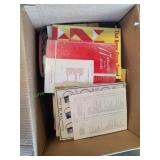 Box of Vtg Song Books, Sheet Music & More
