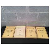 (4) Vtg Technical Studies Books for Piano
