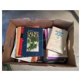 Box of Religious Hymns, Pamphlets & More