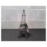 Black Metal Wire Frame Eiffel Tower Lamp