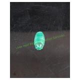 Vtg Malachite Oval Shaped Cabochon Gemstone