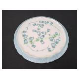 Hand Painted Ceramic Cake Plate