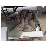 Evergrace Waffle Comforter King, Sage