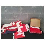 Lot of US & Canadian Flags