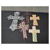 (5) Decorative Crosses