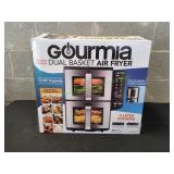 Gourmia Dual Basket Air Fryer, 11qt Capacity