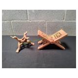 Wooden Bookstand & More