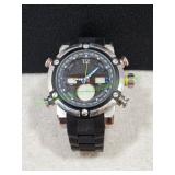 Rocawear Men's Black Band Wristwatch