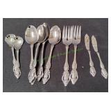 Vtg Silver-Plated Serving Utensils