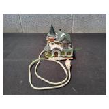 Vtg Cobblestone Village Light-Up House