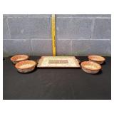 Temp-tations 5' Old World Scalloped Oval Bakers