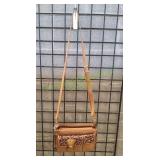 Sharif Lepoard Print Crossbody Handbag