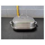11' Technique Clad Stainless Steel Pan w/Lid