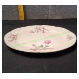 Vtg Homer Laughlin Dogwood Oval Serving Platter