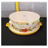 Temp-tations Pumpkin Patch 10' Bundt Pan w/Platter