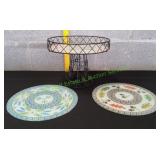 Temp-tations Old World Round Trivets w/ Cake