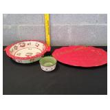 Temp-tations Cherry Jubilee 9' Pie Baking Dish