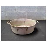 Vtg Hammercraft Club Aluminum Oval Roaster