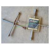 (2) 4-Way Cross Lug Wrench
