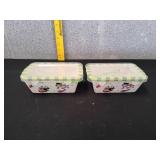 (2) Temp-tations Winter Whimsey 12oz Mini Loaf