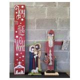 Wooden Holiday Outdoor Wood Displays