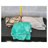 (3) Throw Blankets