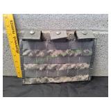 Military Triple Magazine Pouch, Digital Camo