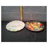 12" Scalloped Easter & Bountiful Harvest Platters