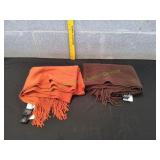 (2) Assorted Scarves
