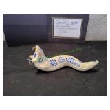 Delft Blue Slug by Ruth Maupin