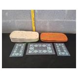 Temp-tations Snack Plates w/ Trivets