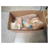 Box of Burlap Ribbon for Crafting