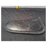 15" Black Faux Leather Handgun Case