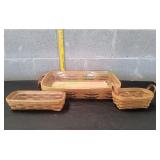 (3) Peterboro Baskets