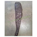 45x10 Vtg Brown Faux Leather Long Gun Case