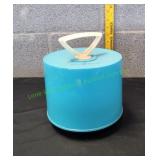 Disk-Go-Case Holder w/ Vtg 45 Records